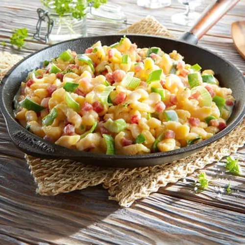 Abbildung Schinken-Spätzlepfanne