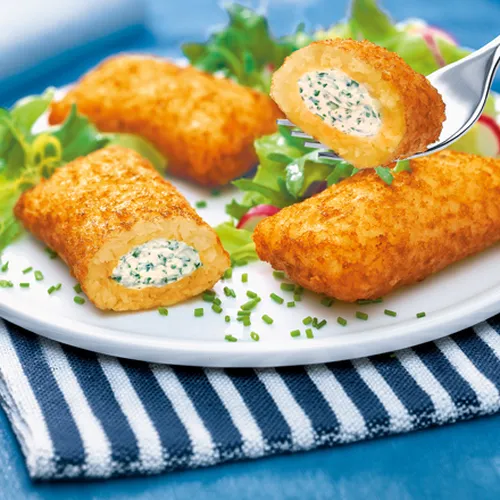 Abbildung Kartoffel-Frischkäse-Taschen